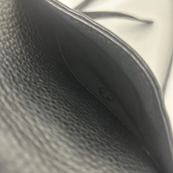 Tory Burch Black Pebbled Leather Crossbody Bag Gold Hardware FLAW Flap Turnlock - Picture 12 of 16